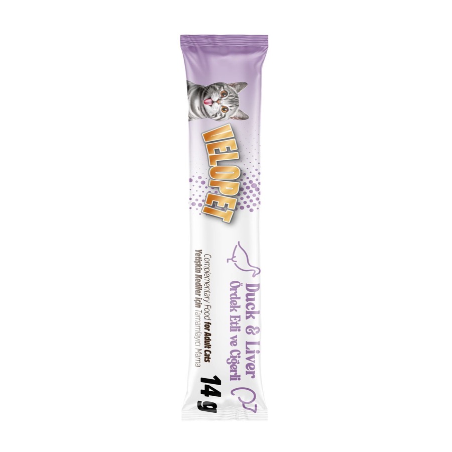 Velopet Lick Snack — Ördek Etli ve Ciğerli